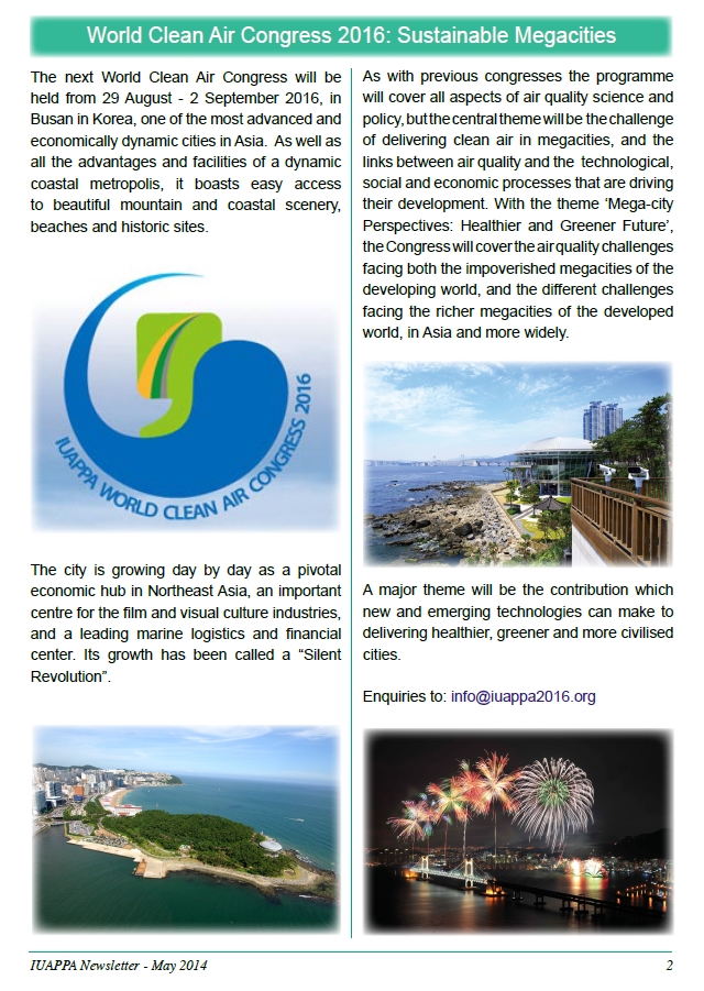 �̹��� 2:IUAPPA NEWSLETTER (May 2014)